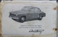 Preview: Wartburg 311 Sedan 1957 Spare-Part List VEB Automobilwerk (3431)
